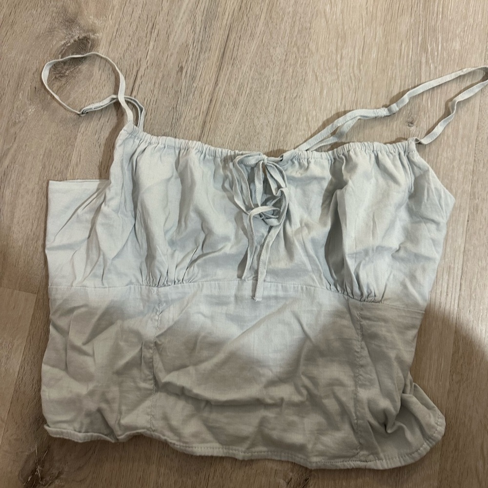 Abercrombie and fitch cropped tank top